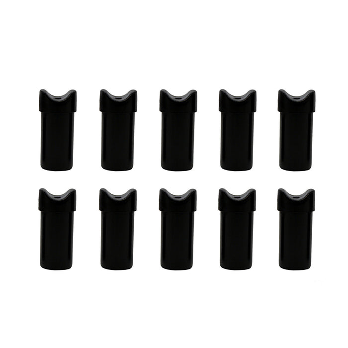 SAS Replacement Half Moon Nock End For Aluminum Crossbow Arrows Bolts - 10/Pack