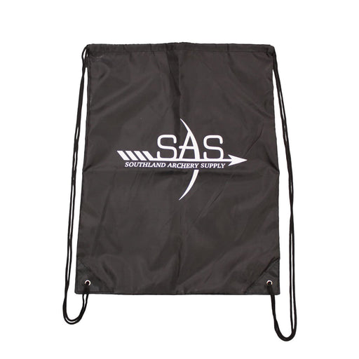 SAS Nylon Black Bag Drawstring Backpack