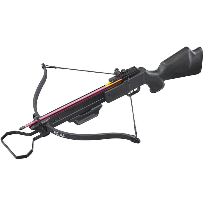 130 lbs Black Hunting Crossbow Archery bow with 2 Arrows Bolts