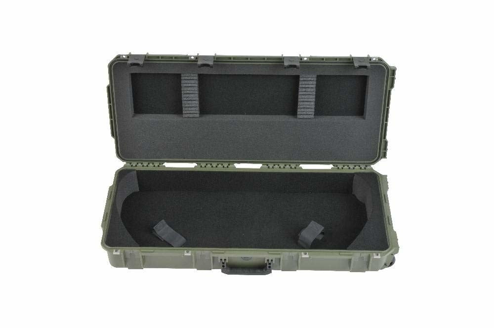 SKB Sports iSeries Parallel Limb Bow Hard Case, 35 x 14 x 5-Inch, Olive