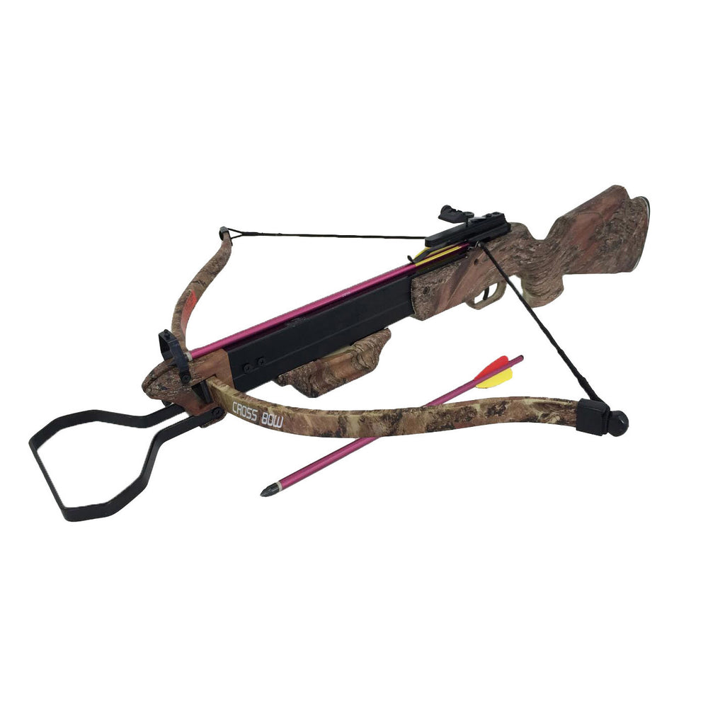 150Lb Wood Handle Crossbow - Open Box