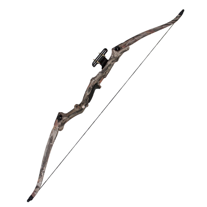 SAS Recurve Takedown Bowfishing Bow with Roller Rest, Reel with Line and Arrow