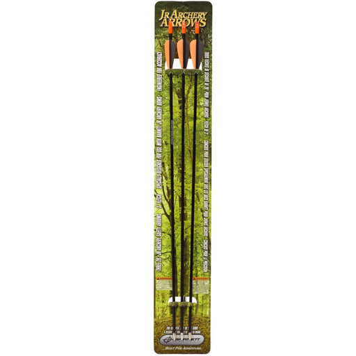 Barnett Junior Fiberglass 28-Inch Archery Arrows - 3/Pack