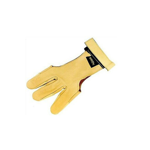 PSE/King Deerskin Glove 3-Finger Double Layered At Fingerips