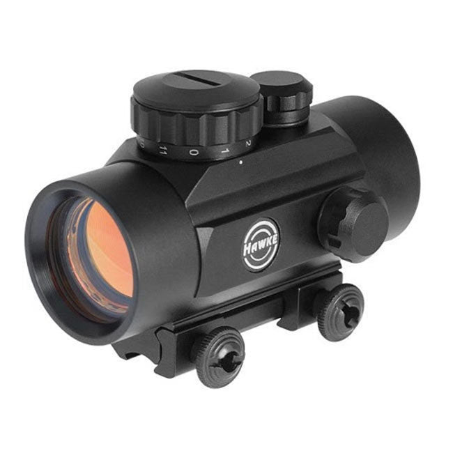 Hawke Red Dot Sight 1x30 Scope 9-11mm Rail 5 MOA Dot