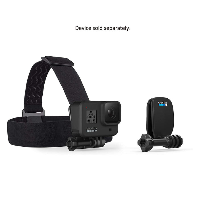 GoPro Head Strap + QuickClip (All GoPro Cameras) - Official GoPro Mount