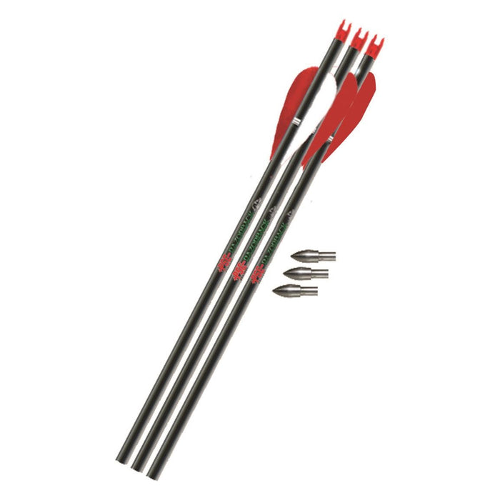 PSE Razorback Carbon Youth Arrows - 6/Pack