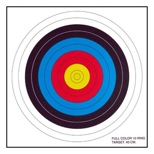  60 cm / 24 in Bullseye Archery (10 Ring) and Gun