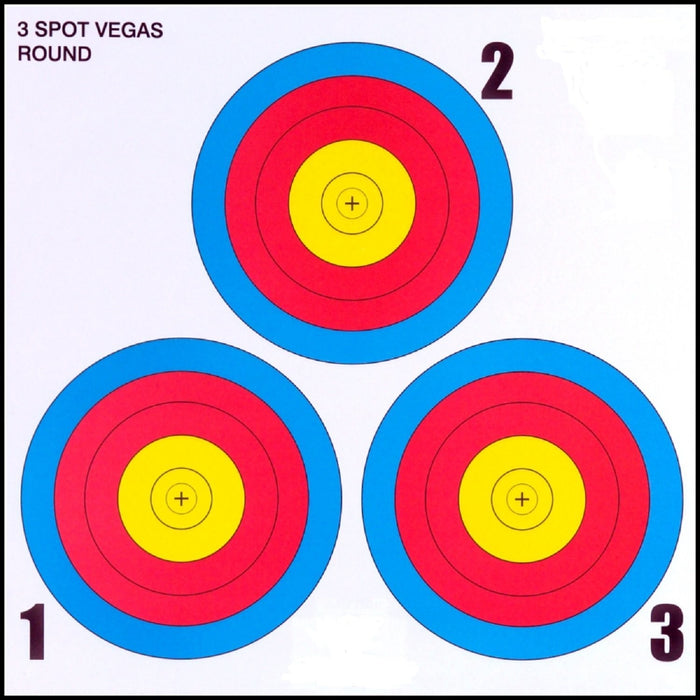 30-06 3 Spot Vegas Paper Target Face