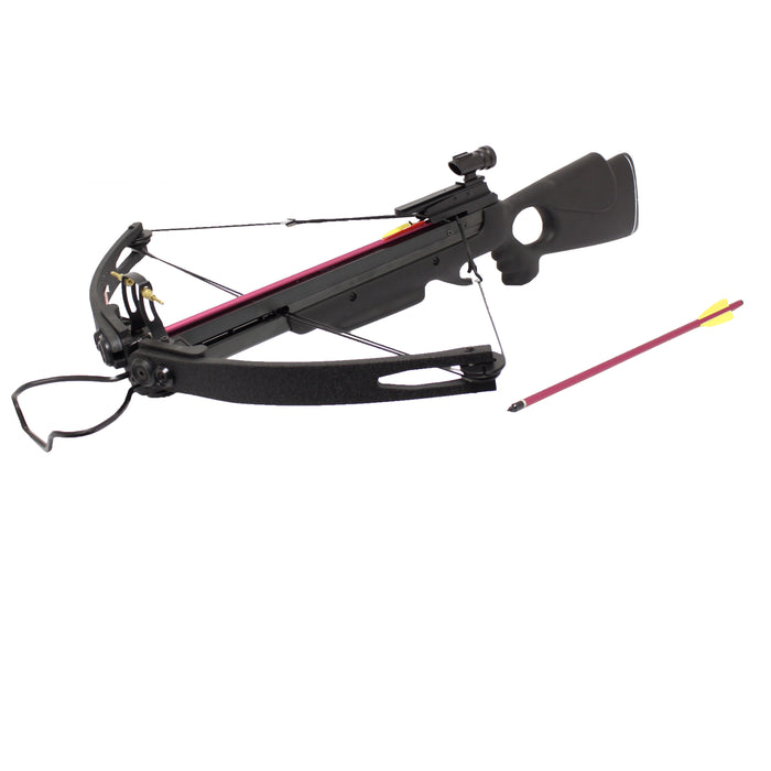 Spider 150 lbs Compound Hunting Crossbow Deer Target Range Archery - Open Box