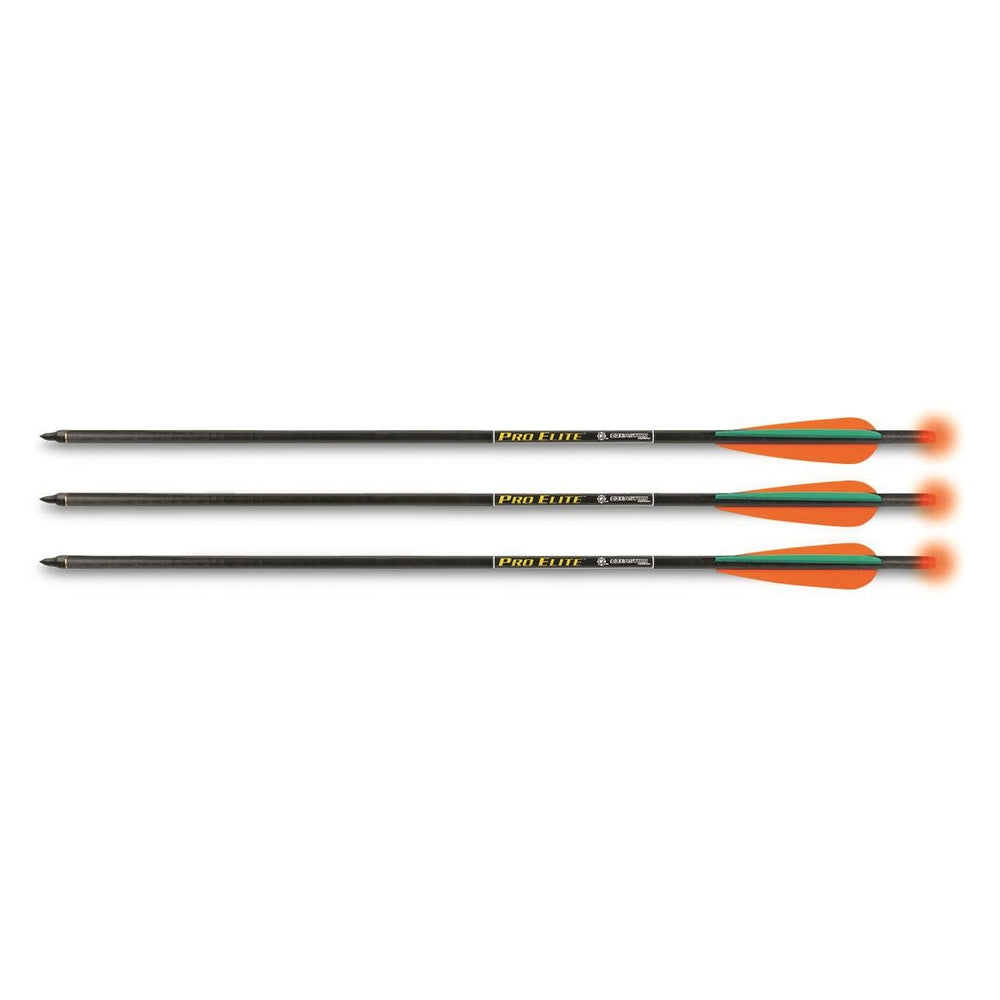 TenPoint Crossbows Omni-Brite 2.0 Lighted 20" Pro Elite Carbon Arrows