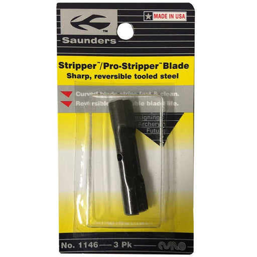 Saunders Archery Co Feather Stripper Replacement Blades - 3/Pack