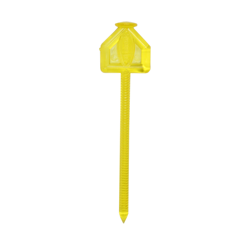 SAS 4-inch Archery Target Face Pins Yellow Color - 4/Pack