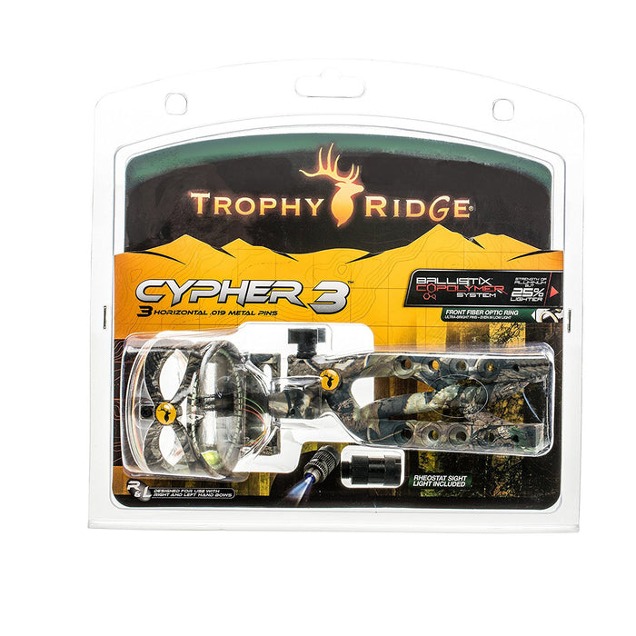 Trophy Ridge Cypher Camo Bow Sight .019"