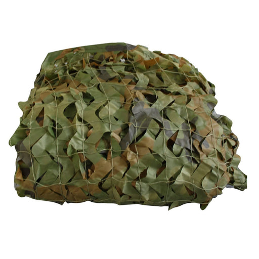 SAS Outdoor Camping Lightweight Camo Netting 4 Sizes - Woodland Camouflage