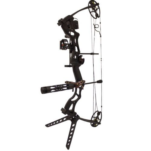 SAS Outrage 70 Lbs Hunting Compound Bow Travel Package