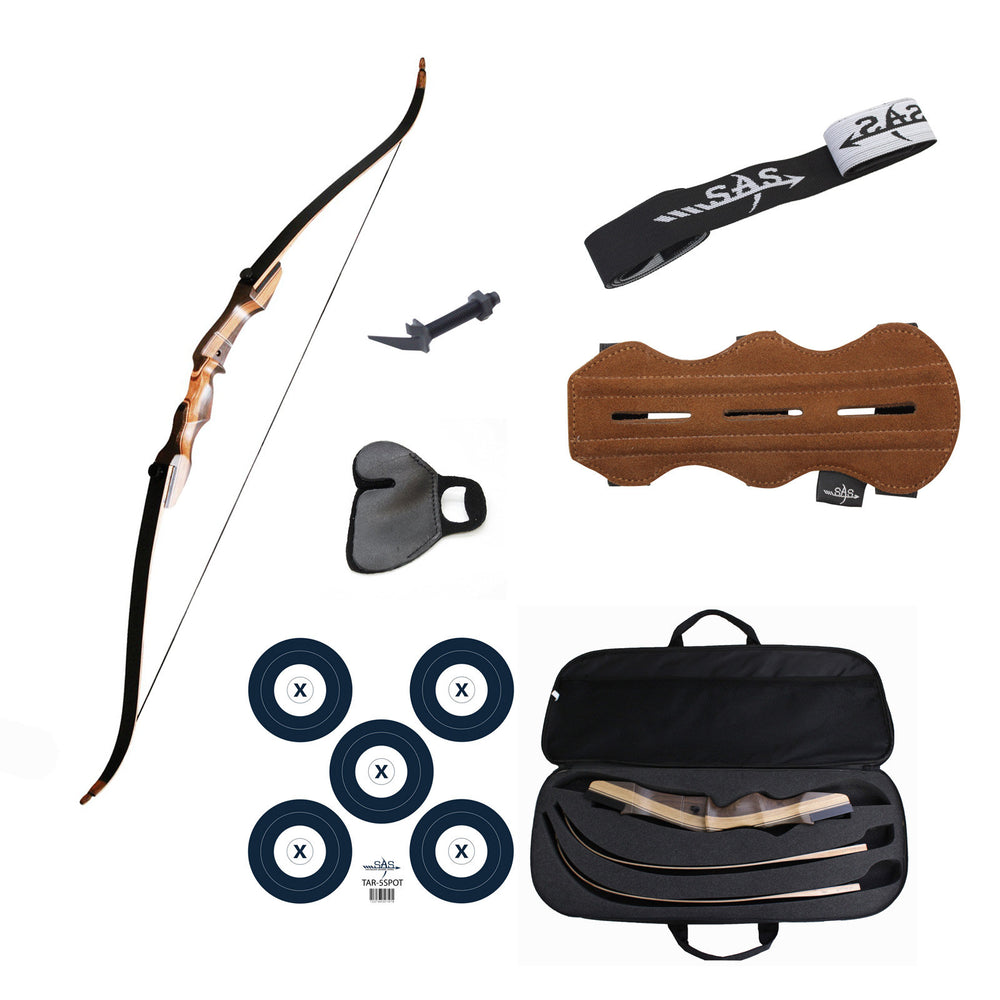 SAS Sage 62in Recurve Bow Package