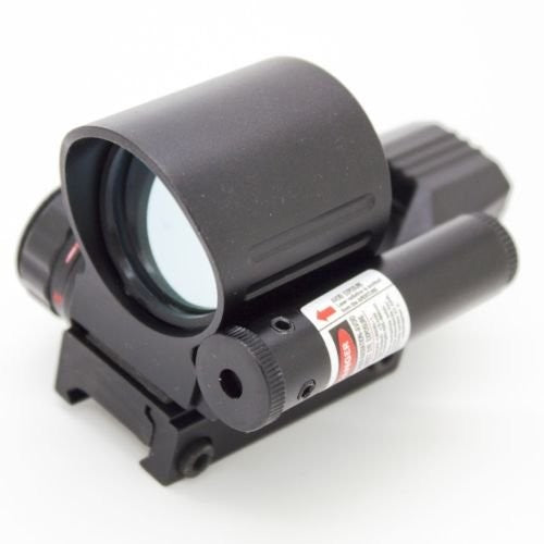 Wizard Archery 1x33 4 Reticle Red Dot Sight W/Pressure Switch Combo - No Battery