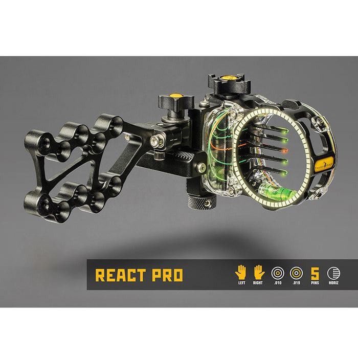Trophy Ridge React Pro 5 Pin .019 Bow Sight RH