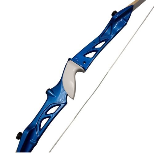 SAS Explorer Metal Riser Takedown Recurve Bow Blue Riser 66" AMO - Open Box