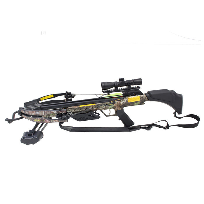 SAS Authoirity 175lbs Compound Crossbow 4x32 Scope Package - Open Box