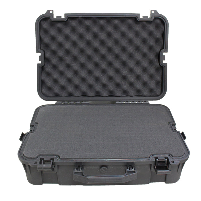 SAS Lockable Heavy Duty Hard Camera Case Pluck Foam for Pistol, Handgun 19.5"