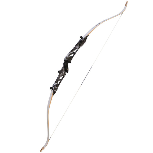SAS Explorer Metal Riser Takedown Recurve Bow Black Limbs 22lbs - Open Box
