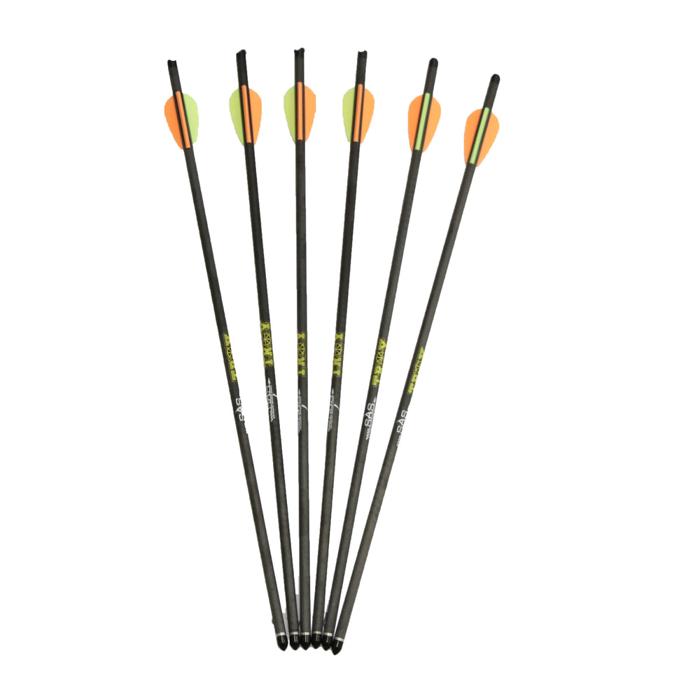 SAS Troy Crossbow Carbon Bolts - 6/pack
