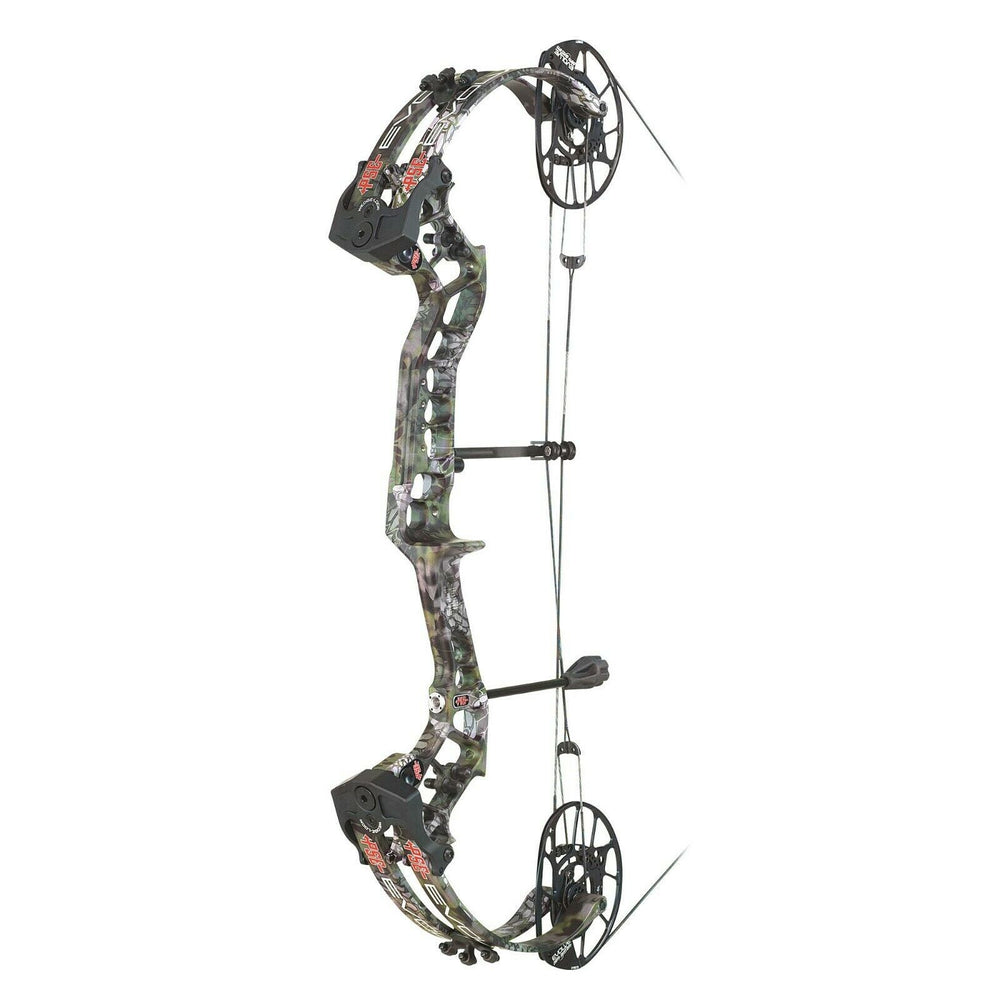 PSE Evole 28 Compound Bow Kriptic Higlander EC 29 In 70 Lbs - Right Hand