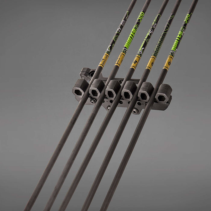 Trophy Ridge Light-Lock 2-Piece 5 Arrow Lighted Black Quiver for Compound Bow