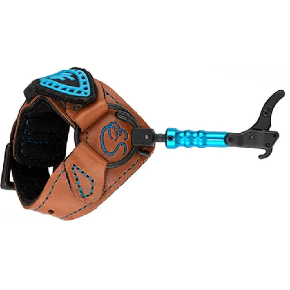 TruFire Eva Shockey Signature Series Foldback Bow Release - Brown and Blue