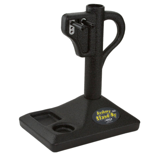 Apple Archery Stand-By Bow & Arrow Holder Practice Stand - Black