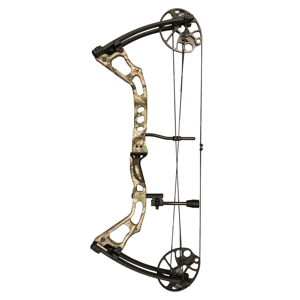 SAS Feud 25-70 Lbs 19-31" Compound Bow Hunting Target Field Camo - Open Box