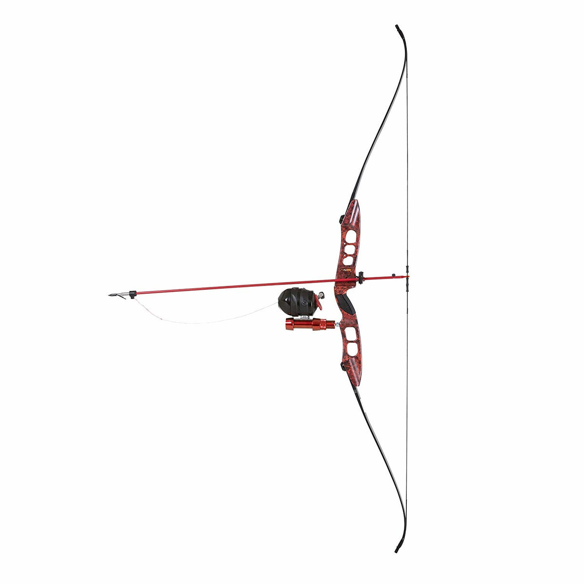 Fish Stick Bowfishing Bow Package with Drum Reel, Roller Rest, and