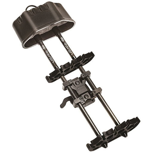 PSE Raven 5 Arrow Quiver Lightweight Compound Bow Black Color - Open Box