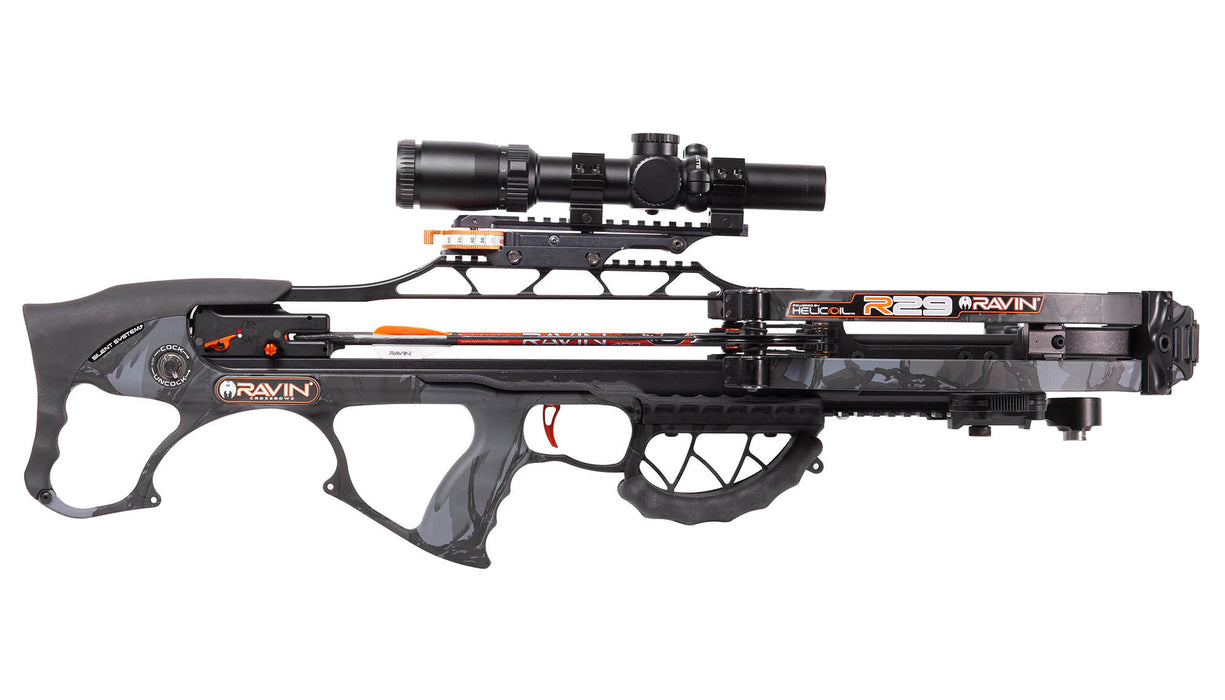 Ravin Crossbow R29 Sniper Crossbow Package 430 FPS - Predator Dusk Camo