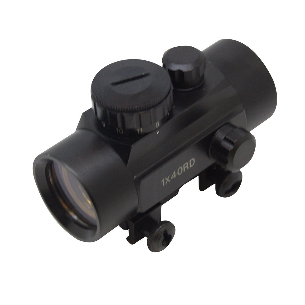 SAS 1x30mm 3-Dot Red Dot Scope Sight Weaver Rail Hunting Rifle Crossbow-Open Box