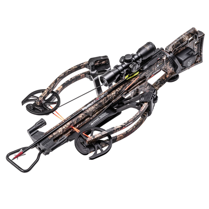 Wicked Ridge RDX400 Crossbow Package AcuDraw ProView Scope - Mossy Oak Country