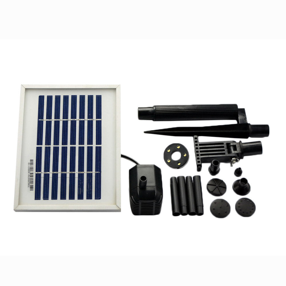ASC Solar Water Pump Kit for Fountain Pool and Pond - Open Box