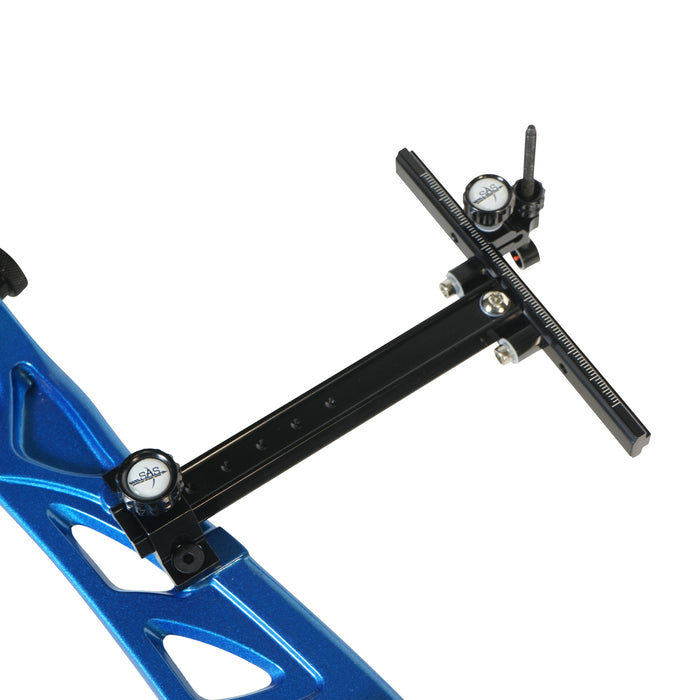 thumbnail image 2 of SAS Archery Recurve Bow Sight - T-Shape Adjustable Target Sight With Fiber Optic Pin 2 of 11