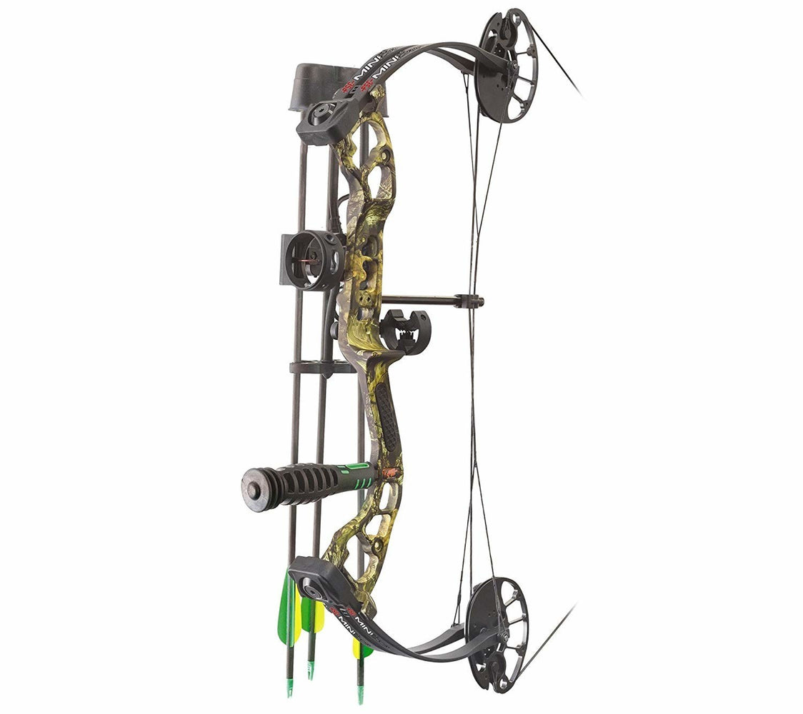 PSE Mini Burner RTS Compound Bow Package For Youth RH 40 LBs - Open Box