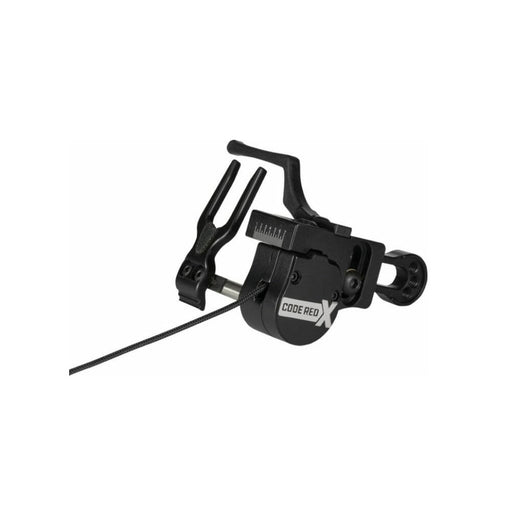 Ripcord Code Red X Arrow Rest Left-Handed or Right-Handed - Black