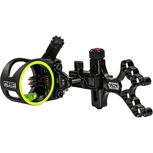 CBE Tactic Micro Bow Sight 5-Pin .019" Blade Pins Left and Right Hand - Black