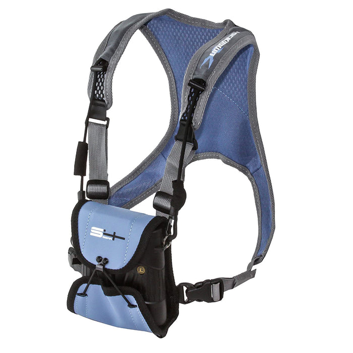 S4 Gear Lockdown X Hands Free Adjustable Binocular Harness Blue - Open Box