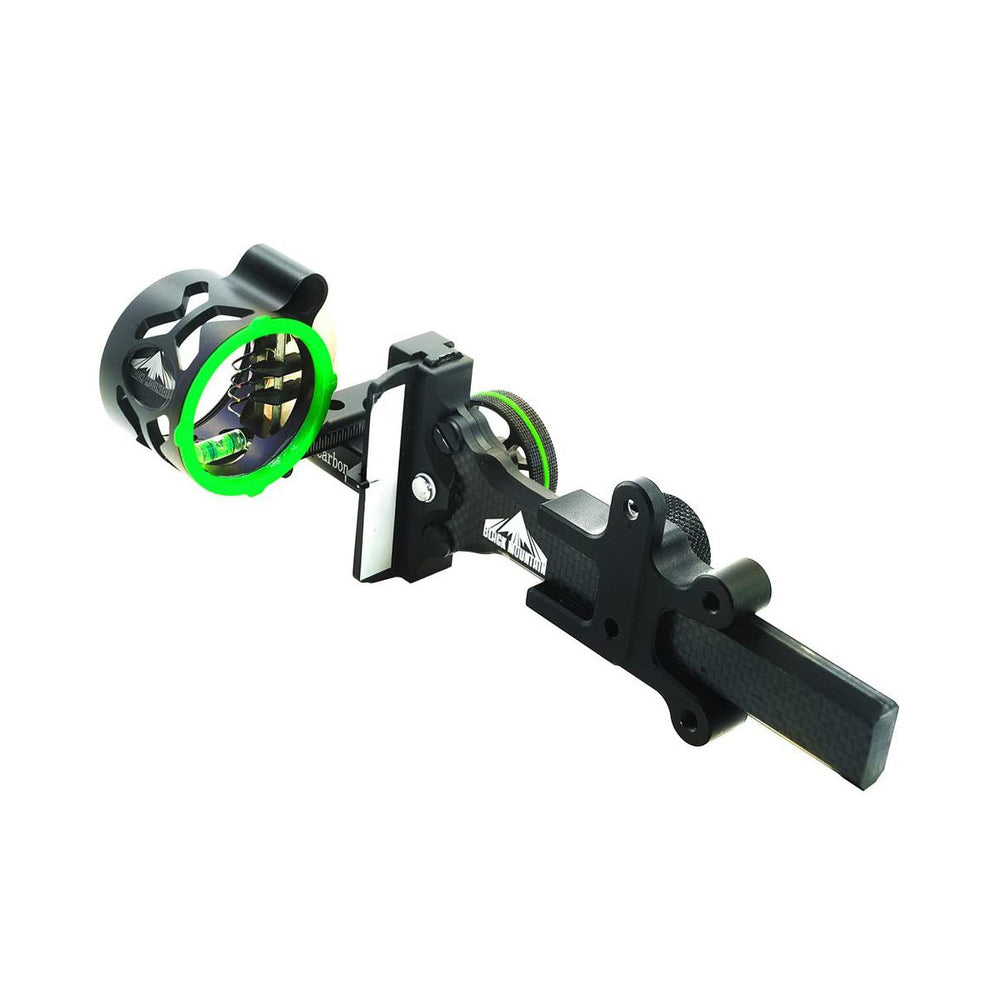 PSE Archery Black Mountain Carbon DR 4-Pin Bow Sight .029" - Black