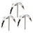 Heavy Hauler Outdoor Gear Cupped and Committed Snow Goose Decoy - 3/Pack