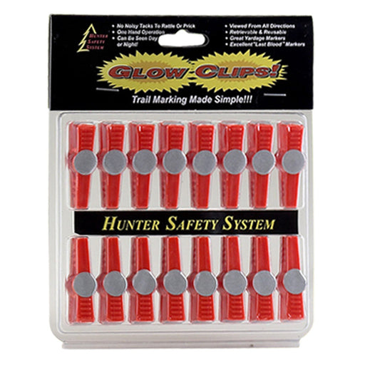 Hunter Safety System Clip-On Trail Marking Glow Clips - 16/Pack