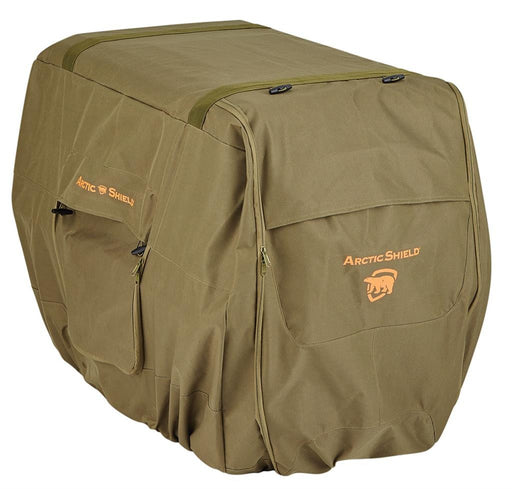 ArcticShield Uninsulated Kennel Cover Water Resistant - Winter Moss