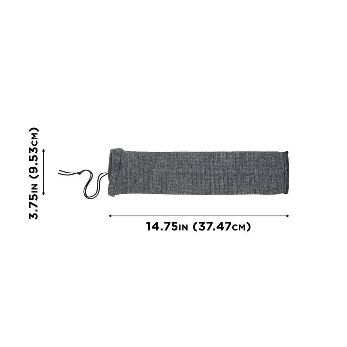 Allen Company 14" Knit Handgun Sock Gray Color - Made in the USA
