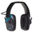 Allen Company GWG Shield Low-Profile Electronic Earmuffs - Gray/Teal/Black